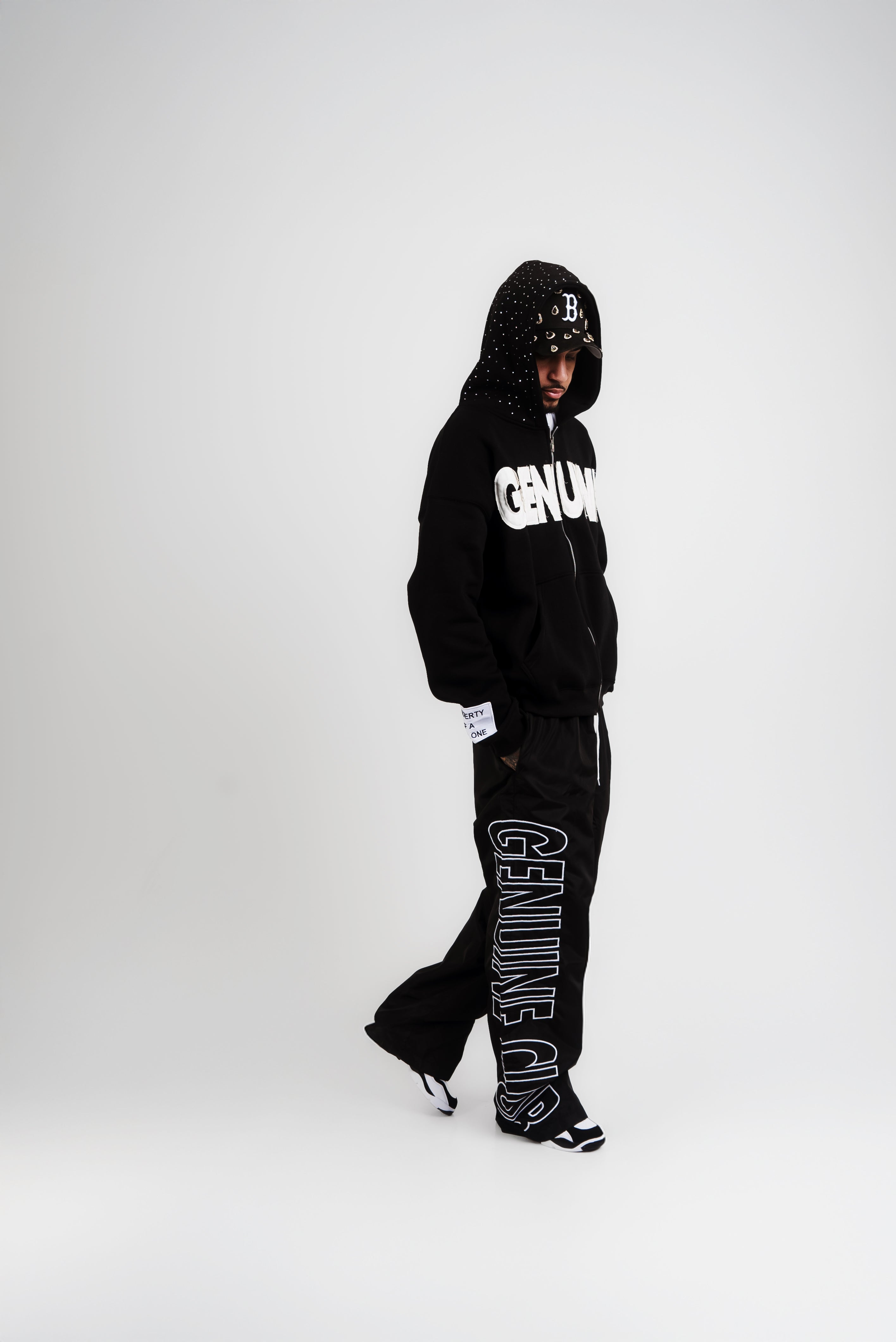 Nylon Baggy Pants