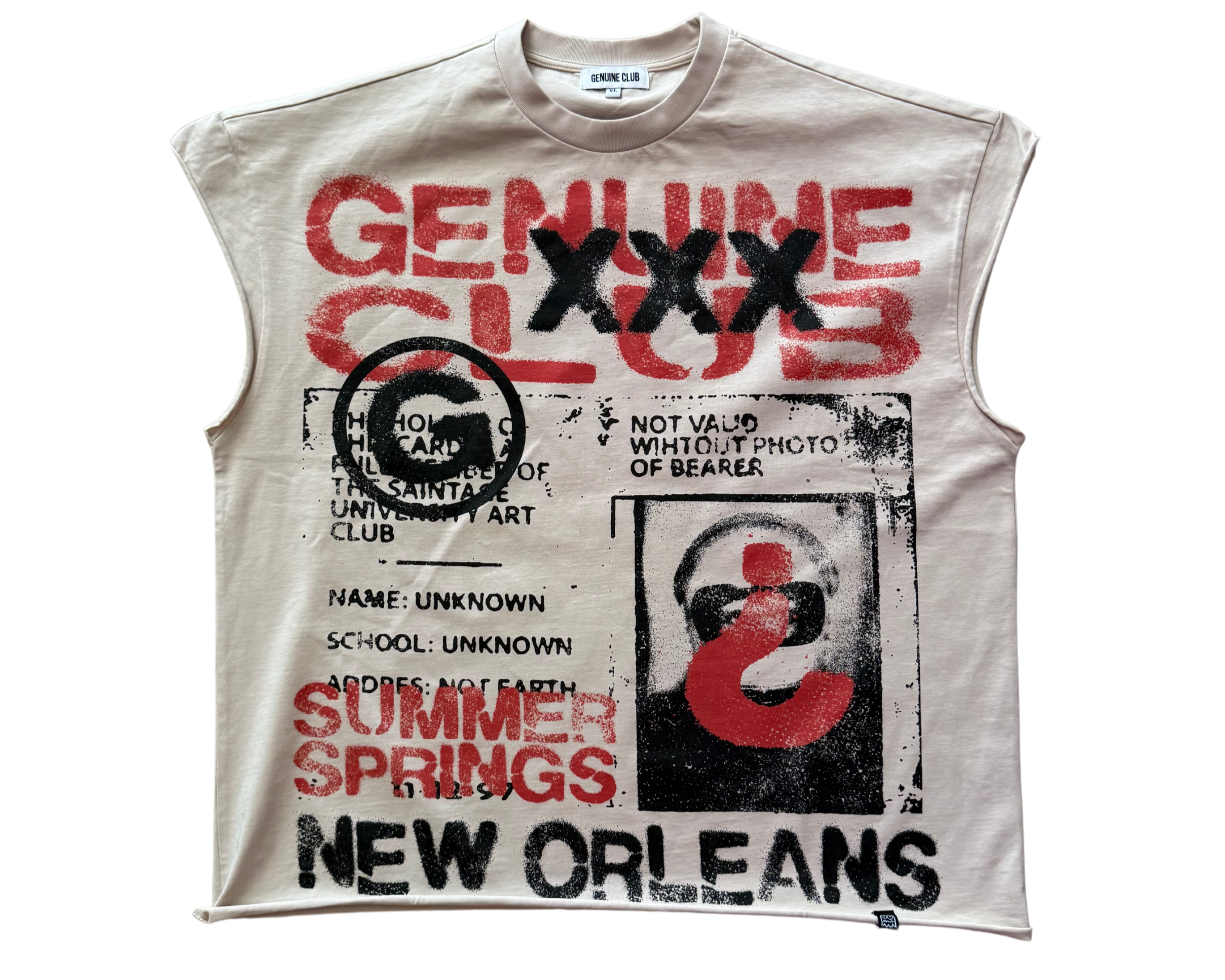 XXXGHOST Sleeveless Shirt (Special Collaboration)