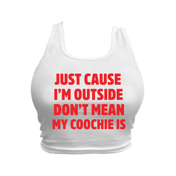 JUST CAUSE TANK TOP - WHITE