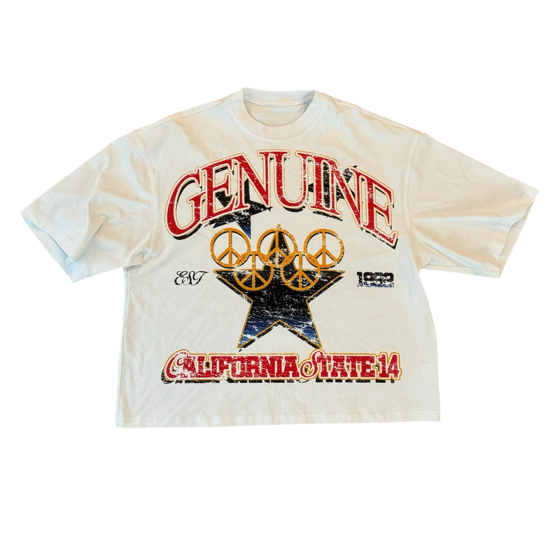 GENUINE VINTAGE CROPPED TSHIRT